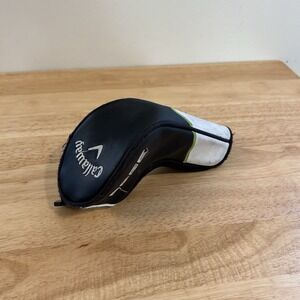 Callaway EDGE 3 Wood Head Cover Golf Club Cover Black White Green